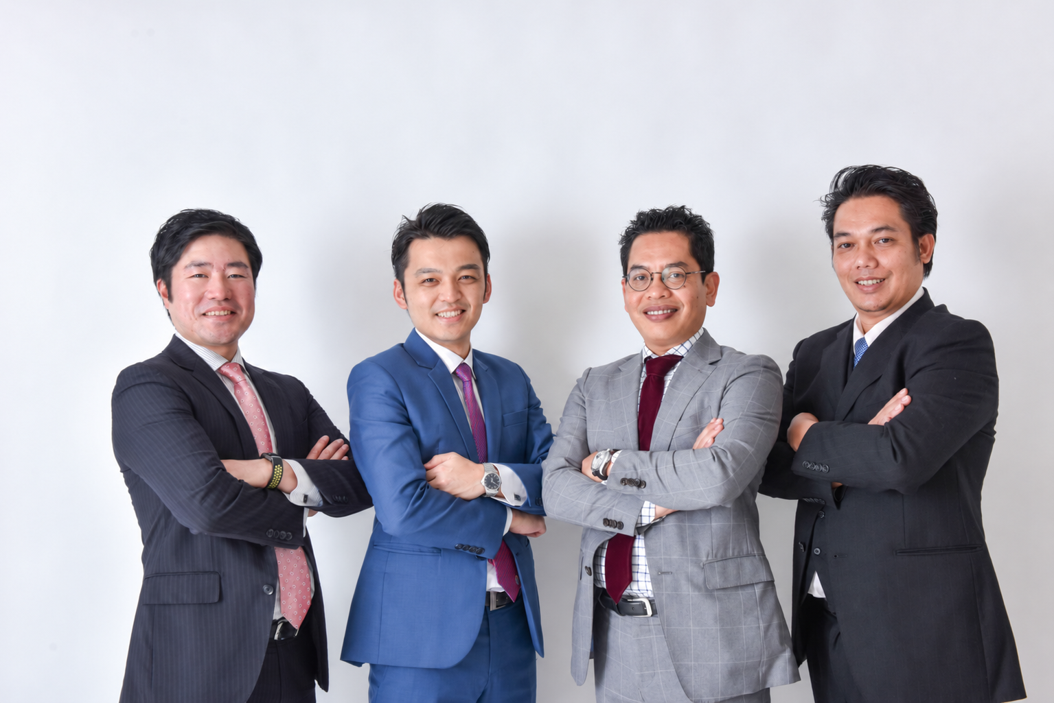 Ohga管理团队,左起:Takahiro Ohga、Masato Nakata、Akmal Abu Hassan、Razally Affandy
